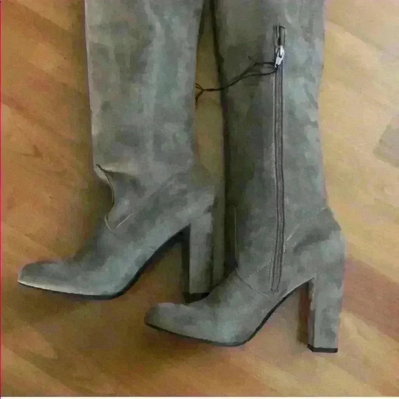 NWOT Target Brand Over the Knee Nude Boots Sz 6.5 - Picture 6 of 8
